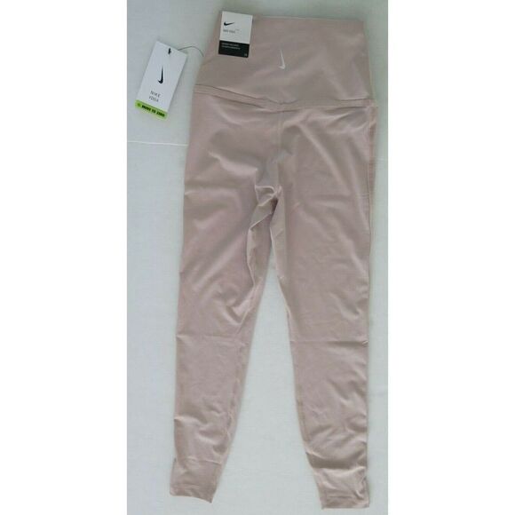 Nike CU6571 269 Women's Sz XS Blush Pink Yoga 7/8 High Rise Leggings $65 - Picture 2 of 6
